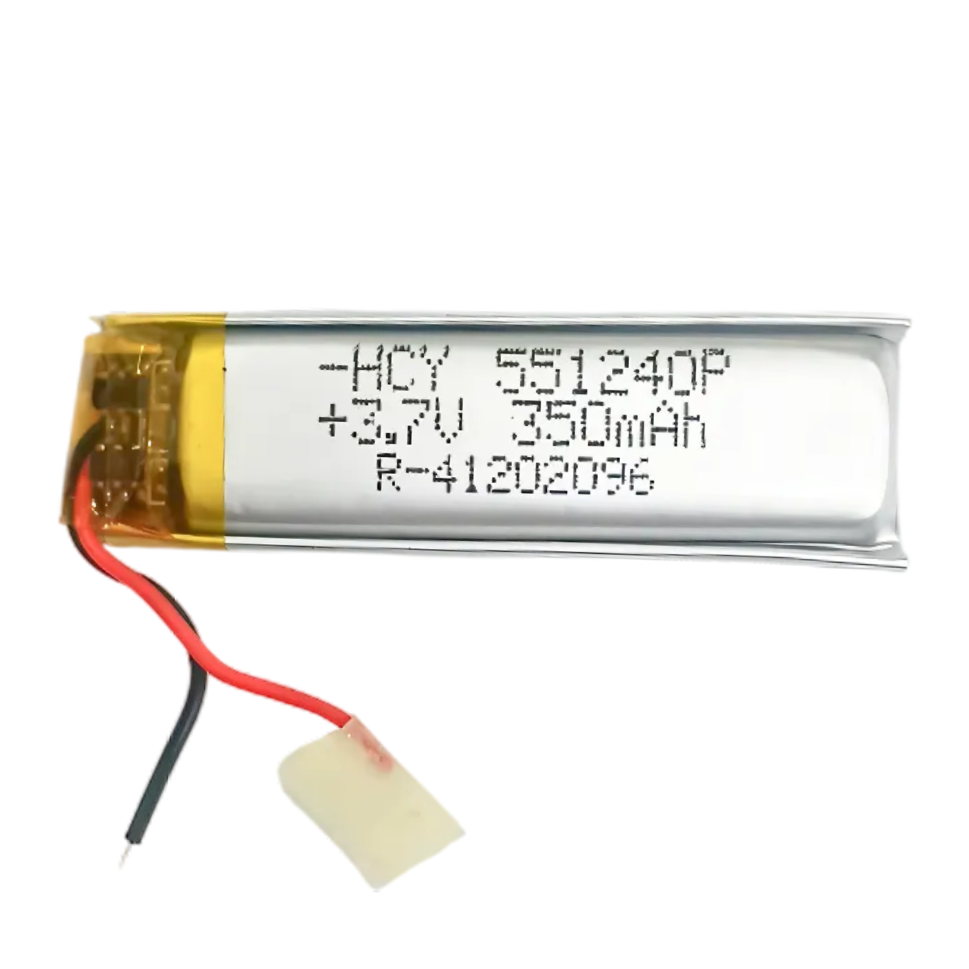 Witty Fox 350mah Rechargeable 3.7v LiPo Battery
