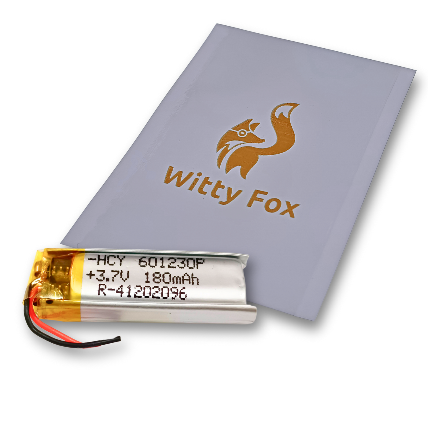 Witty Fox 180mAh Rechargeable 3.7V LiPo Battery