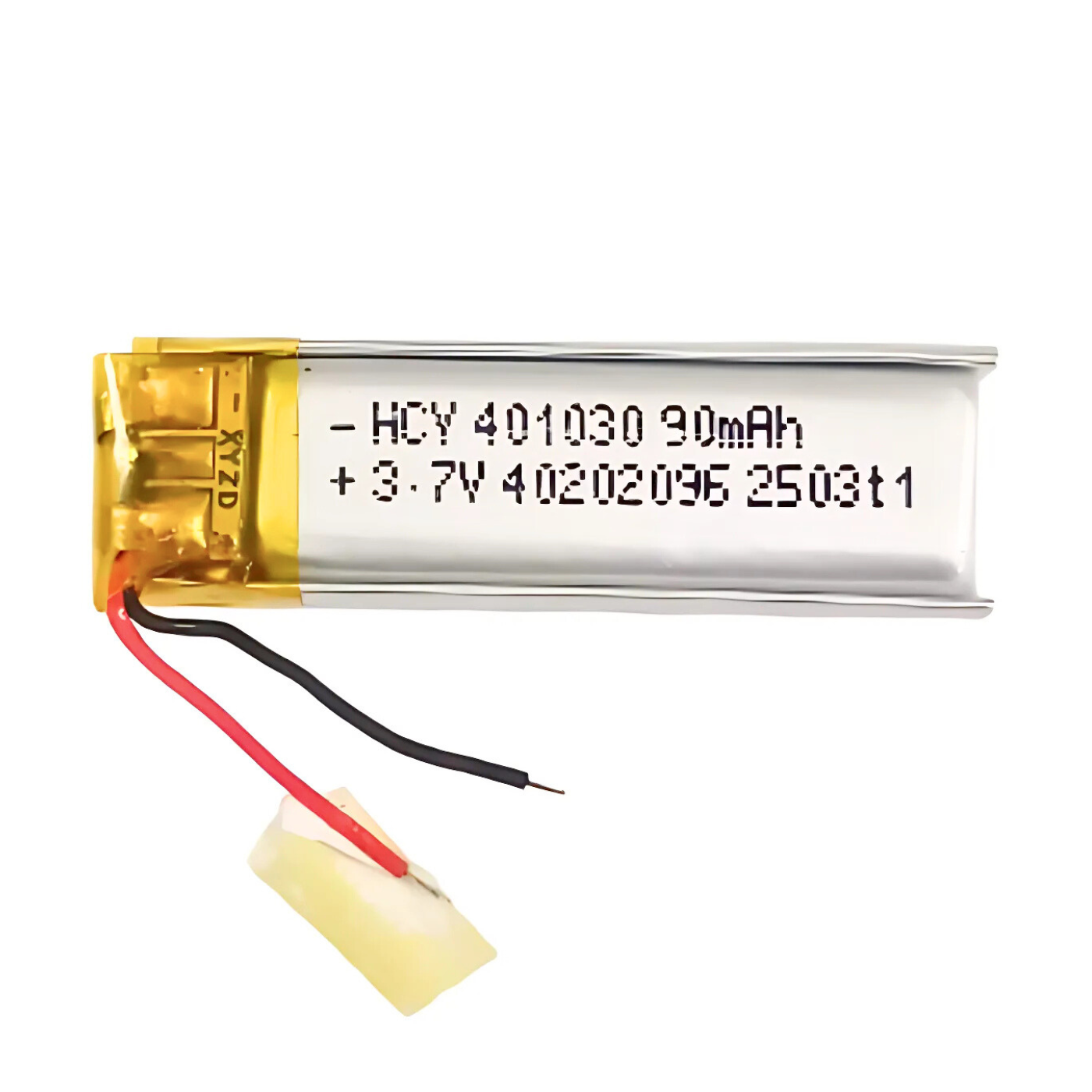 Witty Fox 90 mAh Rechargeable 3.7 V LiPo Battery