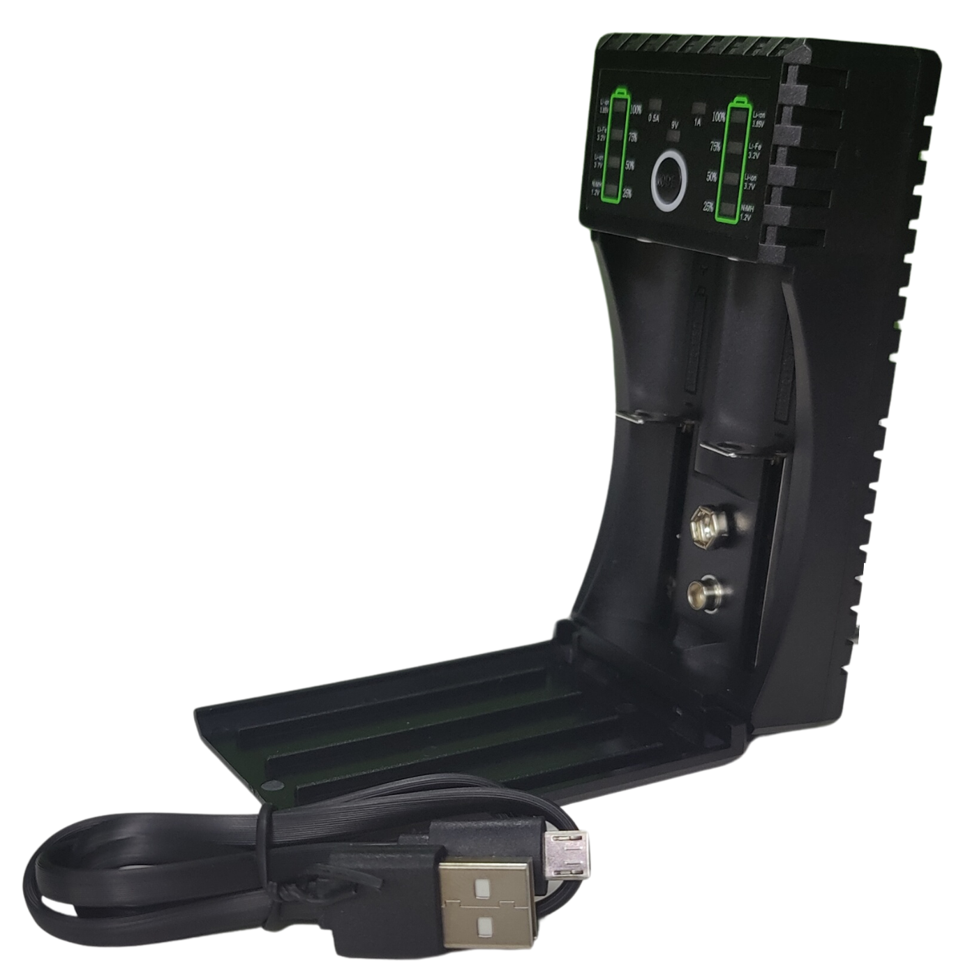 NOVEL 5V 2A Smart Battery Charger - Input Micro USB