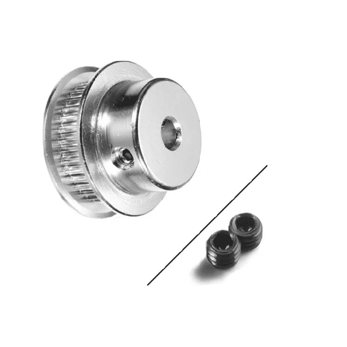 GT2-6mm Belt Width 36 Teeth 6.35mm Bore Timing Pulley