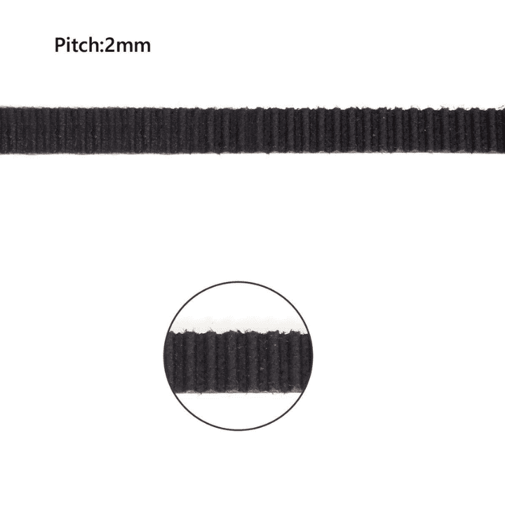 300mm GT2 Timing Belt 150 Teeth 6mm Width for 3D Printer CNC