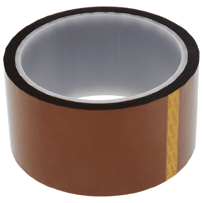 Iotcart 50mm x 33M High Temp Kapton Tape for 3D Printers & PCB Soldering
