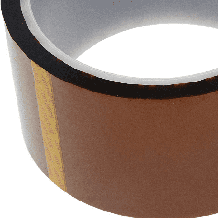 Iotcart 50mm x 33M High Temp Kapton Tape for 3D Printers & PCB Soldering