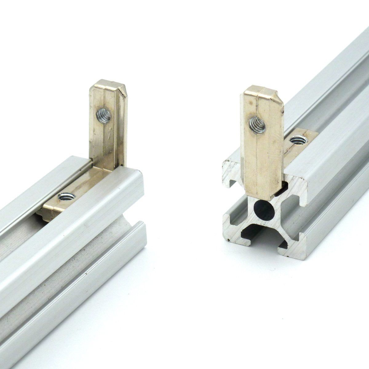 T Slot L Type 90 Degree Aluminum Profile Accessories Interior Joint Inside Corner Connector Bracket for 3030 series with M6x8 Screw (8mm)