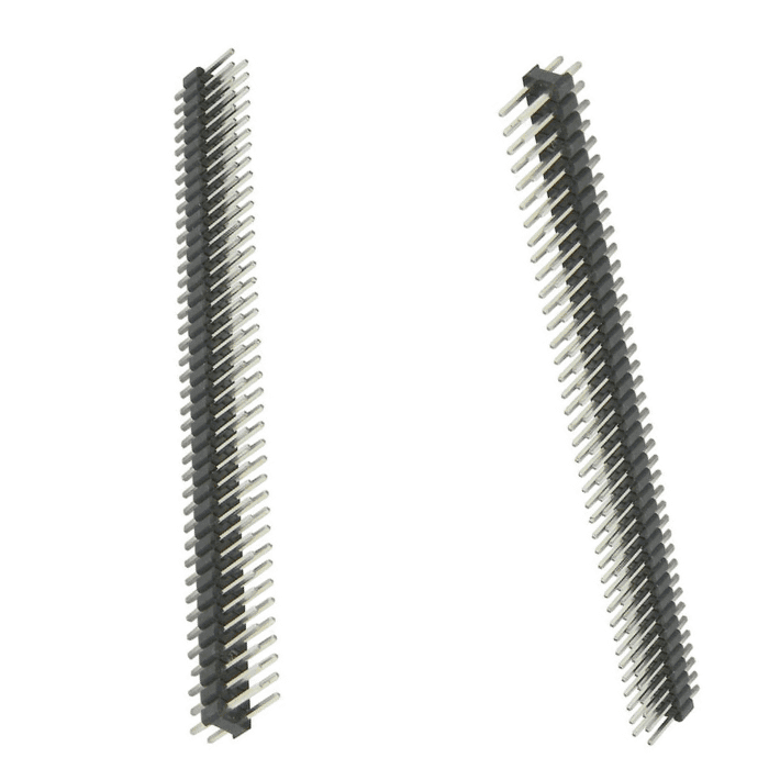 40x2 Pin 2.54mm Pitch Male Berg Strip