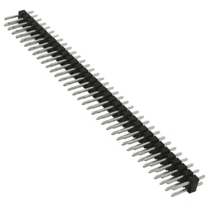 Iotcart 40x2 Pin 2.54mm Pitch Male Berg Strip - Breadboard & PCB Connector