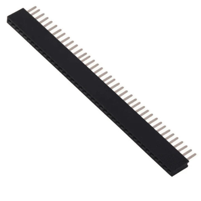 Iotcart SES-P-1583 40x1 Pin 2.54mm Female Berg Strip (50Pcs) - Buy Online in India