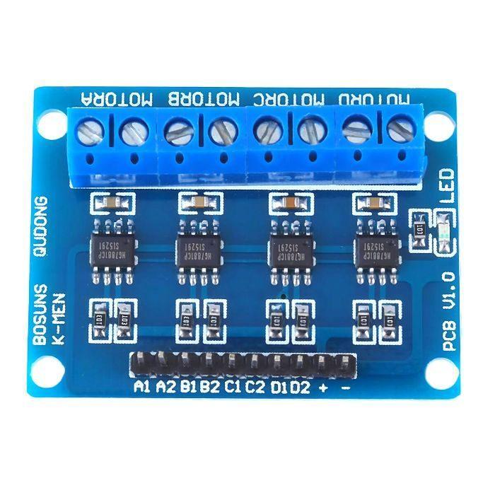 HG7881 H-Bridge 4CH DC - 2CH Stepper Motor Driver Board - Iotcart
