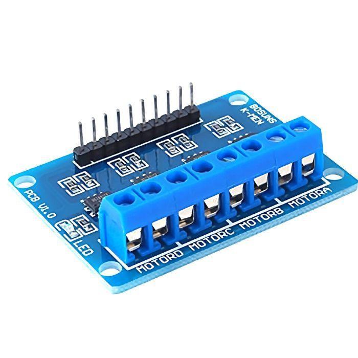 HG7881 H-Bridge 4CH DC - 2CH Stepper Motor Driver Board - Iotcart