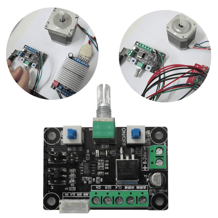 MKS OSC V1.0 Stepper Motor Drive Simple Controller Pulse PWM Signal Generator Module Speed Control 8-24V