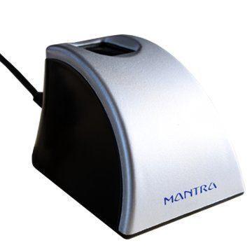 Mantra MFS-100 Biometric Fingerprint Scanner - 500 DPI, USB C-Type for KYC & Security