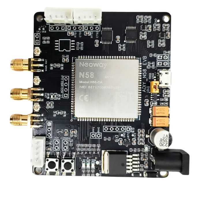 Iotcart N58 Bluetooth Evaluation Board with GPS GNSS & LTE Antennas - IoT Development Kit for Raspberry Pi, Arduino