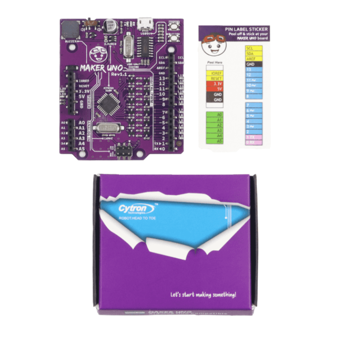 Cytron Maker UNO Microcontroller Board for Arduino Education
