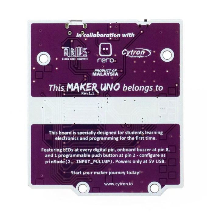Cytron Maker UNO ATmega328P 5V Microcontroller Board for Arduino Education - Buy in India