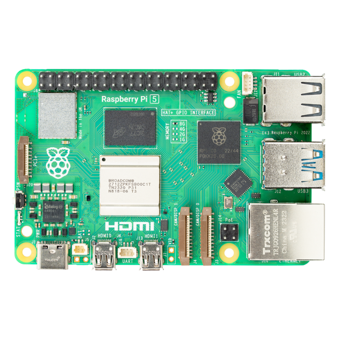 Raspberry Pi 5 Model B 2GB RAM - Single Board Computer - Buy in India