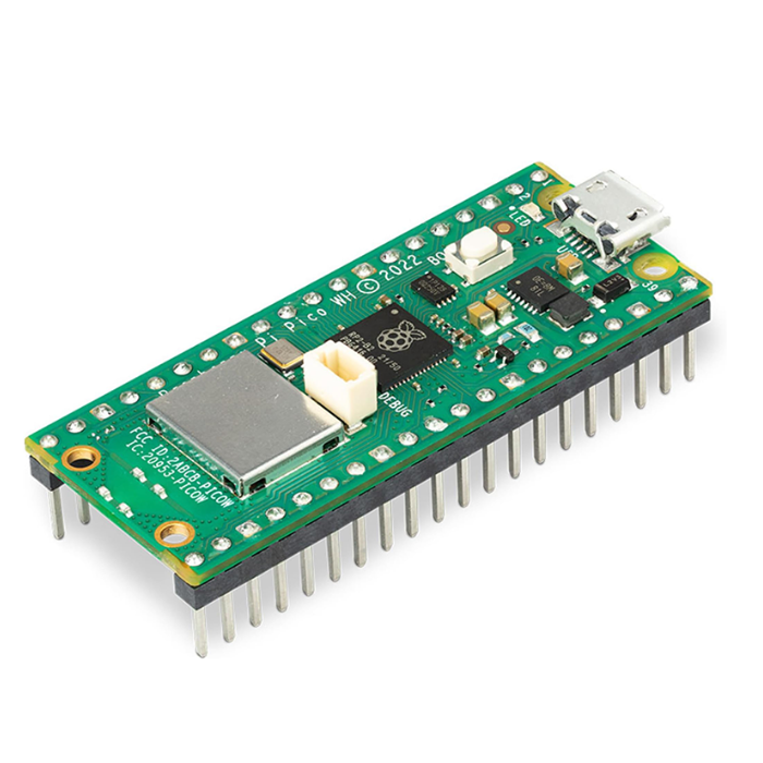 Raspberry Pi Pico WH (Soldered) - RP2040 Microcontroller Board - Buy in India
