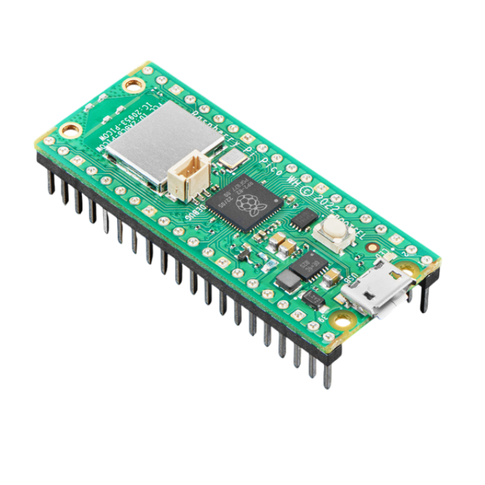 Raspberry Pi Pico WH (Soldered) - RP2040 Microcontroller Board - Buy in India