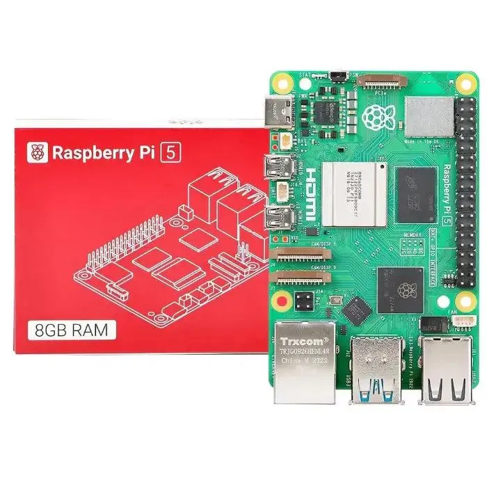 Raspberry Pi 5 8GB RAM SBC - High-Performance IoT & AI Development Board - Buy in India