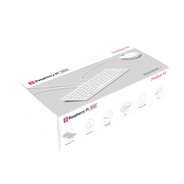 Official Raspberry Pi 500 US Unit 8GB RAM - Desktop Computer