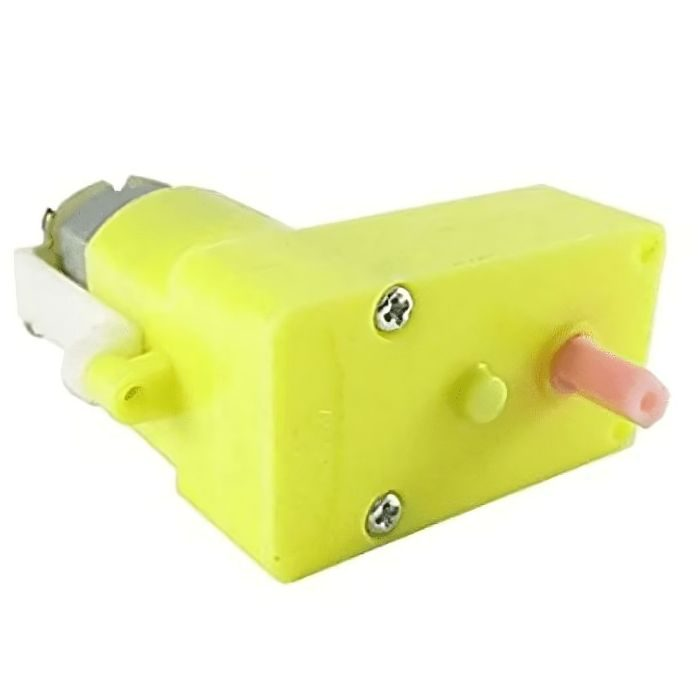 300 RPM L Shape Single Shaft BO Motor