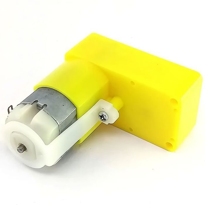 300 RPM L Shape Single Shaft BO Motor