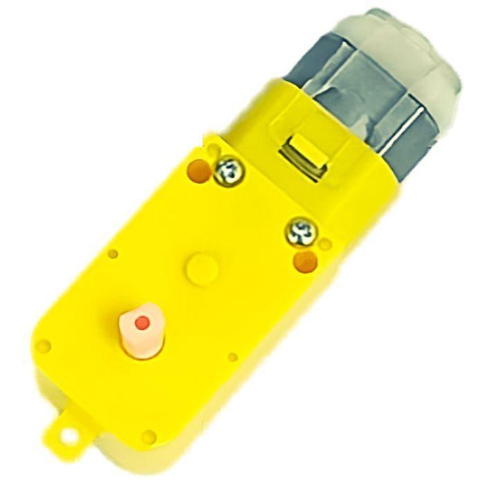 Iotcart 100 RPM Straight Single Shaft BO Motor - DC Geared Motor for Robotics