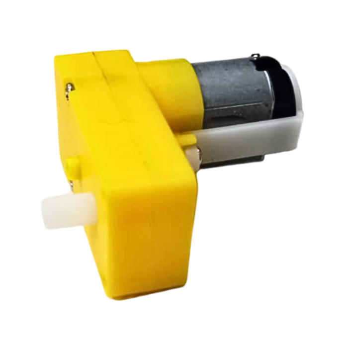 Single Shaft L-Shaped 60 RPM BO Motor (1Pc)