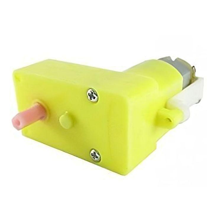 Iotcart 60 RPM L Shaped Single Shaft BO Motor for Robot Cars - Buy in India