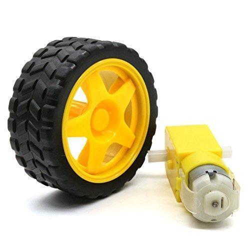 Iotcart 200 RPM BO Motor Smart Car Chassis for Arduino & Raspberry Pi - Robotics Kit