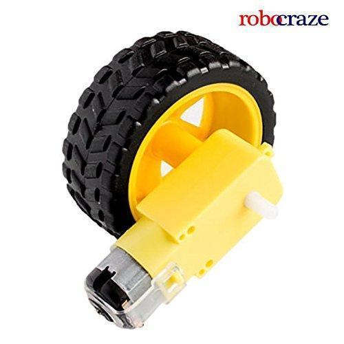 Iotcart 200 RPM BO Motor Smart Car Chassis for Arduino & Raspberry Pi - Robotics Kit