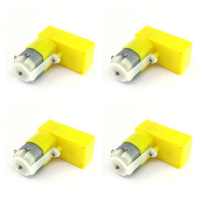 Buy Iotcart 60 RPM L-Shaped BO Motor for Robots - Arduino Compatible