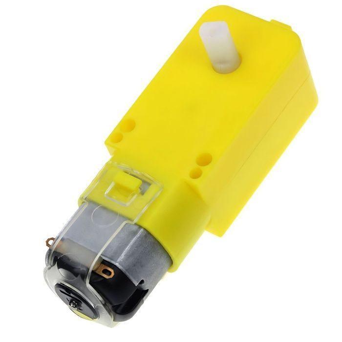 Iotcart 300 RPM Straight Single Shaft BO Motor for Robot Cars - Buy in India