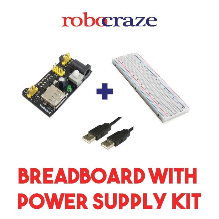 Iotcart SES-P-1710 3.3V/5V Breadboard Power Supply Module - Prototyping Tool