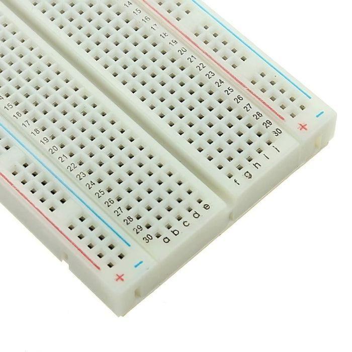 Iotcart 400 Tie Points Solderless Breadboard - Arduino & Raspberry Pi Compatible