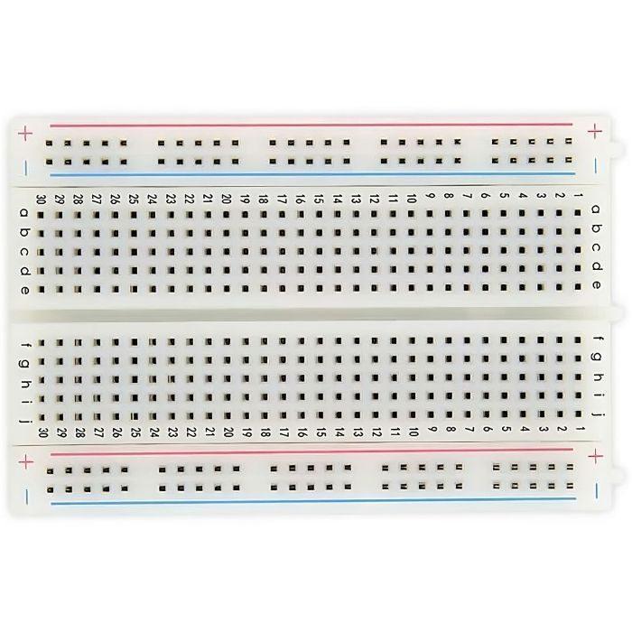 Iotcart 400 Tie Points Solderless Breadboard - Arduino & Raspberry Pi Compatible
