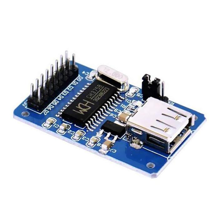 CH375B USB Host/Device Module with 8-bit Bus - Arduino Compatible