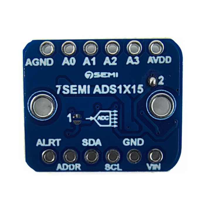 ADS1115 4-Channel 16bit ADC Breakout Board with PGA I2C -7Semi