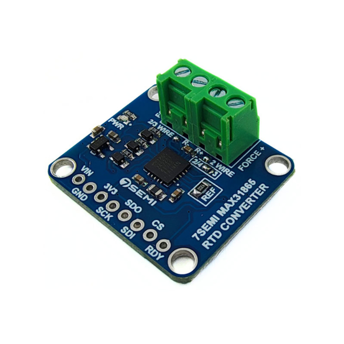 7Semi PT100 RTD 2-Wire Temperature Sensor Breakout Board with MAX31865 Amplifier - Industrial IoT Use