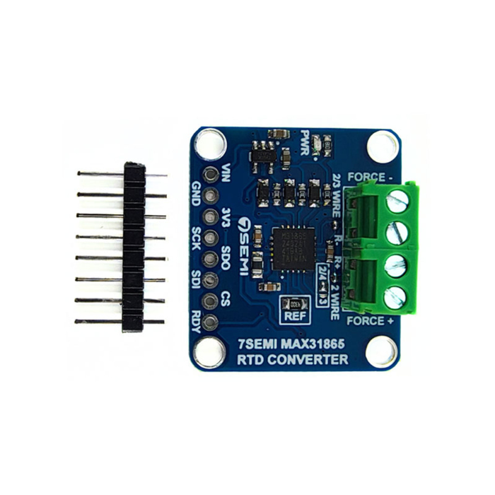 7Semi PT100 RTD 2-Wire Temperature Sensor Breakout Board with MAX31865 Amplifier - Industrial IoT Use