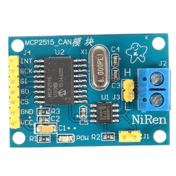 Iotcart MCP2515 CAN Bus Module TJA1050 SPI Interface for Arduino & ARM - Buy in India