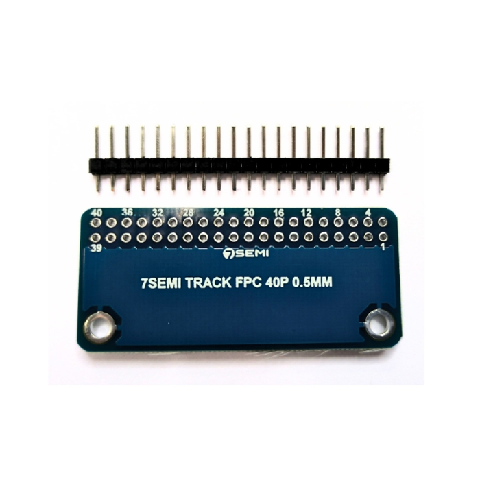 0.5mm FFC FPC Connector Breakout Board (40 Pin) -7Semi