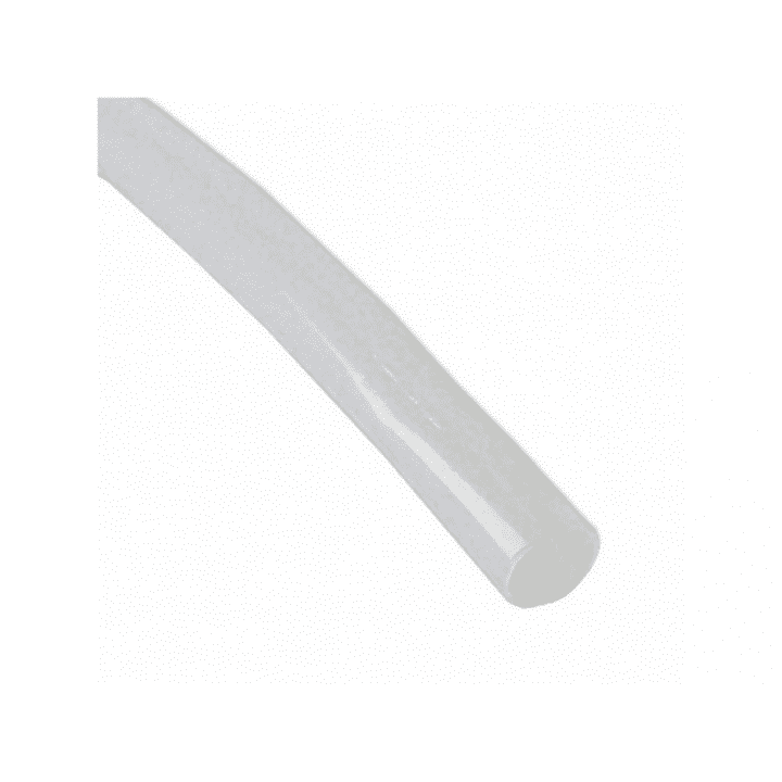 PTFE 3x4mm White Teflon Tube for 3mm 3D Printer Filament - 1 Meter (3mm ID X 4mm OD)