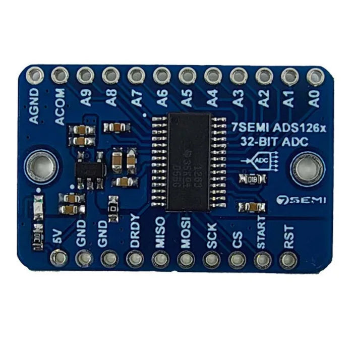 ADS1263 32-bit ADC Module with PGA Breakout - 7Semi