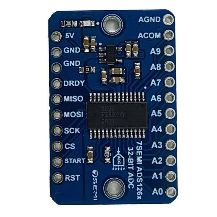 7Semi ADS1263 32-bit ADC Module with PGA - High Precision Data Acquisition
