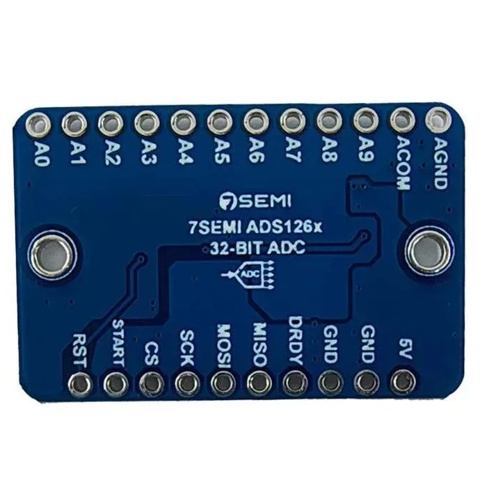 7Semi ADS1263 32-bit ADC Module with PGA - High Precision Data Acquisition