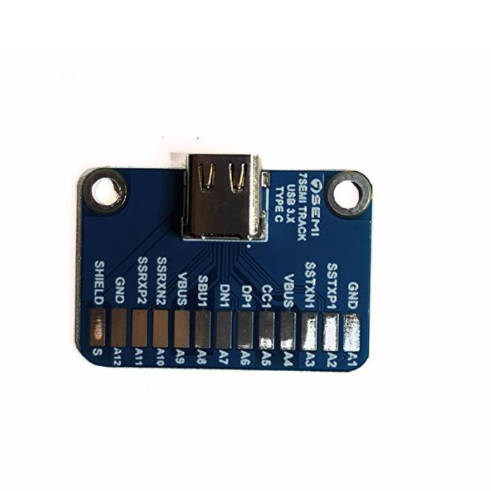USB 3.1 PCB Connector Type C Female Breakout Board -7Semi