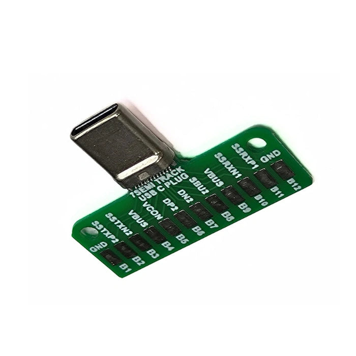 USB 3.1 Type-C Male Breakout Board (24-Pin) - 7Semi