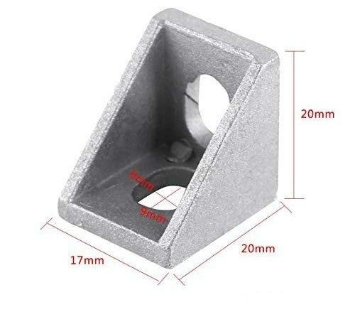 Aluminium Profile Angle Bracket L Joint Corner 2020