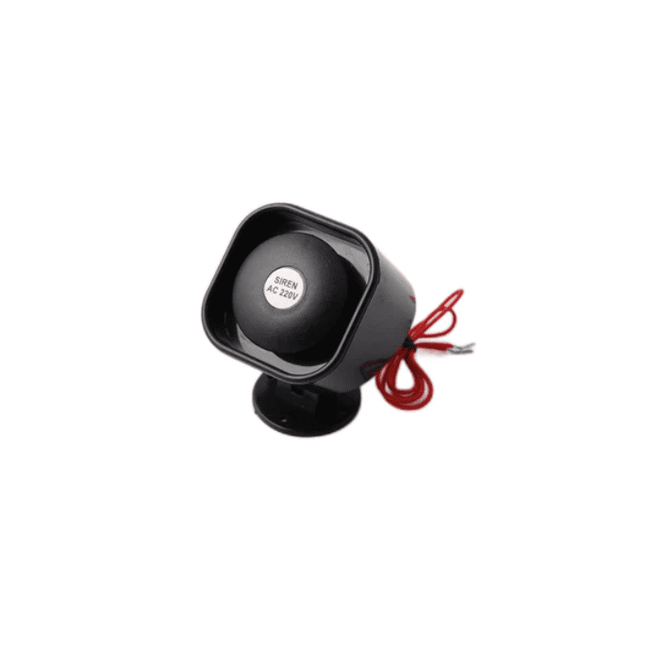 SQR117 - 220V AC Square Siren